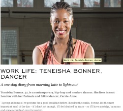 Teneisha Bonner in the Stylist